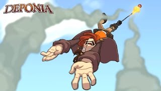 Deponia  Walkthrough Part 1  Welcome to Deponia [upl. by Etnovert]