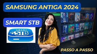 PASSO A PASSO INSTALE SMART STB NA SAMSUNG ANTIGA SERIE J 2024 [upl. by Halladba]