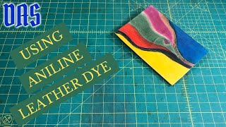 Aniline Leather Dye  Adventures in Bookbinding [upl. by Araek]