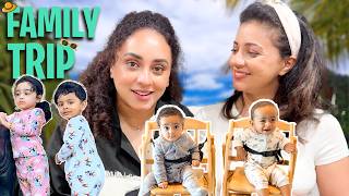 Family Trip With 4 Babies  Pearle Maaney [upl. by Llednek]