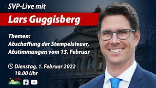 SVPLive mit Nationalrat Lars Guggisberg [upl. by Wernick236]