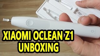 Szczoteczka soniczna XIAOMI OCLEAN Z1  UNBOXING porównanie z Oclean X [upl. by Fulmis]