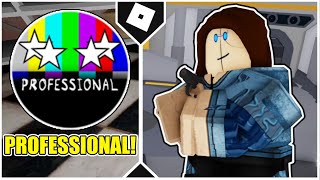 How to get ANIMATRONIC RABBLEROUSER SKIN  PROFESSIONAL BADGE in ARSENAL NIGHT 4 ROBLOX [upl. by Terb]