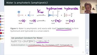 Selfionization of Water Amphoteric Substances  OpenStax Chemistry 2e 141 [upl. by Annawad]