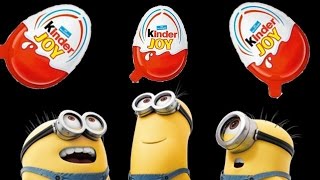 Minions Box full of Kinder Joy Angry Birds Edition Opening Eggs and Toys TV [upl. by Eleumas611]