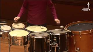 PERCUSSION 101 Bongos timbales tomtoms and bass drum [upl. by Ocicnarf]