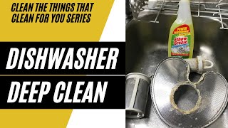 Clean a dishwasher elbowgrease thepinkstuff cleaninghacks [upl. by Fein208]