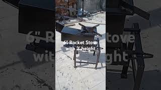 6quot Rocket stove ready for despatch  Madurai make [upl. by Bradwell605]