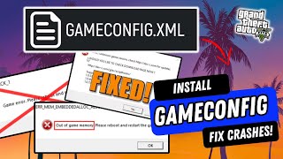 How to Install Gameconfig 1030950 for Limitless Vehicles 2024 GTA 5 MODS [upl. by Ahsinac932]