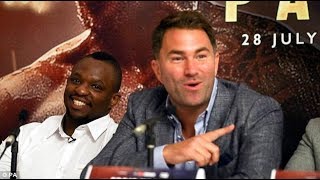 WBC MANDATORY BACK STORY DILLIAN WHYTE amp EDDIE HEARN TO MEET WBC THIS SATURDAY TO DEMAND ACTION [upl. by Annasus]