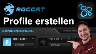 Profile in Roccat Swarm erstellen  Tutorial [upl. by Sillek]