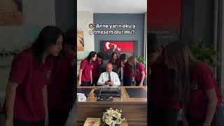 Anne yarın okula gitmesem olur mu👨🏻‍🏫 music konser etkinlik müzik eğitim [upl. by Modestine]