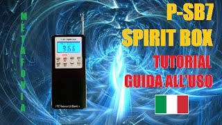 psb7 psb7 spiritbox recensione prova metafonia tutorial dialogare con entità [upl. by Polito]