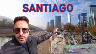 The Extreme Differences of Santiago Chile 🇨🇱 [upl. by Kovar]