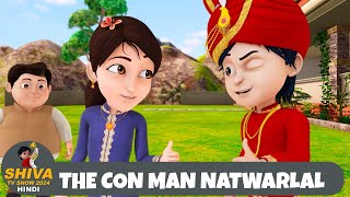 The Con Man Natwarlal  शिवा  Full Super Episode 58  Funny Action Cartoon  Shiva Show Hindi [upl. by Nosak]