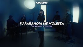 The Marías  Paranoia Español  Lyrics  Video Live [upl. by Ydwor]