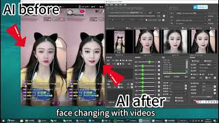 AI Live Face Changing Software Face Artist your photos are defined by you [upl. by Ebarta]