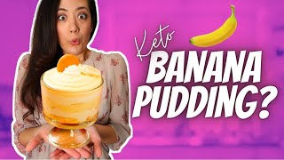 Trying to Make the FAMOUS Magnolia Banana Pudding Keto Friendly [upl. by Enialahs]