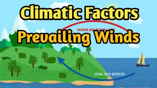 Climatic Factors  Prevailing Winds [upl. by Kirstyn]