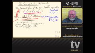 Quadratic Equations  Junior Certificate Maths Tutorial [upl. by Autrey]