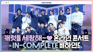 INSIDE SEVENTEEN 2021 SEVENTEEN ONLINE CONCERT ‘INCOMPLETE’ BEHIND [upl. by Nedyah]