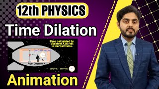 Time Dilation class 12  Derivation  consequence of special theory of relativity  MDCAT  in urdu [upl. by Niajneb552]