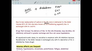 Carbonic ahydrase inhibitor mechanism of action  Diuretics  MBBS PHARMACOLOGY [upl. by Erdei]