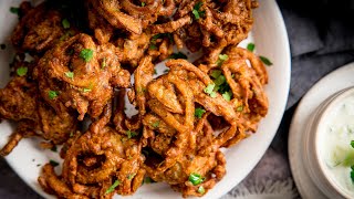 The secret to light and crispy Onion Bhajis [upl. by Cristal123]