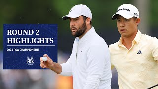 Highlights  Round 2  2024 PGA Championship [upl. by Drucill]