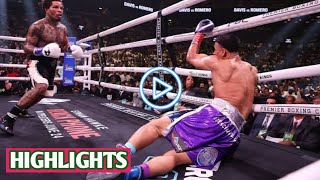 Gervonta Davis vs Rolando Romero full fight  davis vs romero highlights [upl. by Argyres]