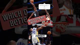 Which Dunk was better Ausar Thompson vs Jonathan Kuminga AusarThompson NBA Warriors NBA2k25 [upl. by Nitsraek779]