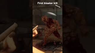 First bloater kill gaming thelastofus funny viralvideo gameplay [upl. by Bolton]