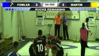 2013 Shorty Jenkins Curling Classic Kevin Martin vs Rob Fowler [upl. by Noirrad814]