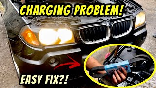 How To Diagnose amp Fix A Charging Problem That Is Draining The Battery On A BMW X3 E83 [upl. by Harrad]