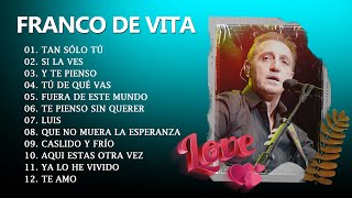 FRANCO DE VITA MIX EXITOS 2024  Las Mejores Canciones De FRANCO DE VITA [upl. by Akerdnuhs]