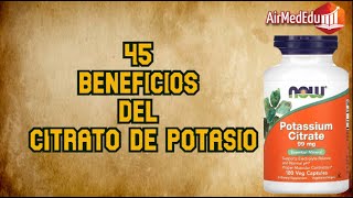 45 Beneficios del Citrato de Potasio httpsiherbcoyTDCGQbj [upl. by Warthman]