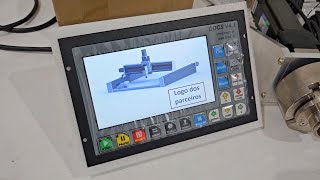 Configurações da controladora DDCS V41 na CNC Router [upl. by Eseekram]