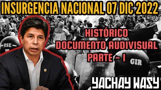 ¿QUÉ PASÓ EL 7 DE DICIEMBRE 2022 EN PERÚ ¿NUEVAS ELECCIONES O RESTITUCIÓN DE PEDRO CASTILLO 3 SEP [upl. by Jenesia725]