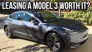 Leasing a Tesla Model 3 Worth It [upl. by Rebeka5]