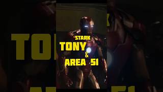 Tony stark own area 51  shorts ironman marvel [upl. by Dacey]