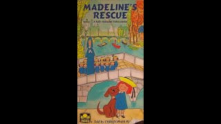 Opening amp Closing to Madelines Rescue The 3rd Madeline Special 1991 VHS [upl. by Hilaria70]