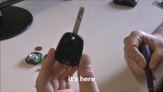 Key Case Replacement  Aygo C1 107  key fob [upl. by Aldos894]