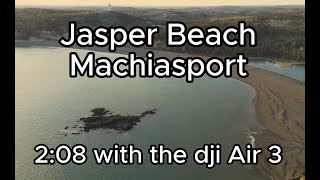 Jasper Beach With the DJI Air 3 [upl. by Naihr832]