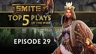 SMITE  Top 5 Plays 29 [upl. by Ahsitel325]