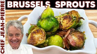 Brussels Sprouts Cooked Perfectly  Chef JeanPierre [upl. by Sivlek514]