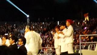 FANCAM BTS MAMA 2014  BTS REACTION TO INFINITE [upl. by Eilra]