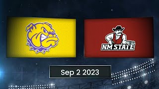 Western Illinois Leathernecks vs New Mexico State Aggies  September 2nd 2023 [upl. by Nyra502]