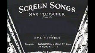 Screen Songs  Bedelia  1930 [upl. by Shirberg611]