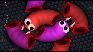 Slitherio 2 SNAKES DYING IN THE SAME TIME HACK EPIC TROLLING SNAKES IN SLITHERIO Funny Moments [upl. by Falkner]