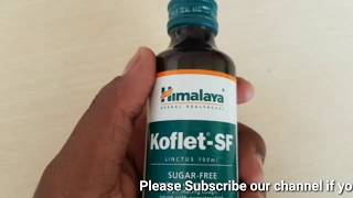 Koflet suspension syrup in tamil translation [upl. by Elletnahs]